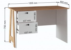 Стол письменный Теодора в Качканаре - kachkanar.ok-mebel.com | фото 4