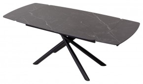 Стол RIVOLI 140 MATT BLACK MARBLE SOLID CERAMIC / BLACK, ®DISAUR в Качканаре - kachkanar.ok-mebel.com | фото 3