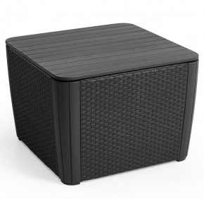 Стол-сундук Лузон Плюс (Luzon Plus Flat Wicker), графит в Качканаре - kachkanar.ok-mebel.com | фото 3