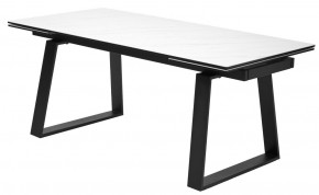 Стол VASTO 180 MARBLES KL-99 Белый мрамор матовый, итальянская керамика/ черный каркас, ®DISAUR в Качканаре - kachkanar.ok-mebel.com | фото 4