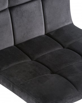 Стул барный DOBRIN DOMINIC, черный велюр (MJ9-101) в Качканаре - kachkanar.ok-mebel.com | фото 7