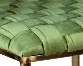 Стул барный DOBRIN EMMA GOLD, зеленый велюр (VF-08) в Качканаре - kachkanar.ok-mebel.com | фото 8