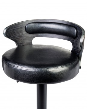 Стул барный DOBRIN FRED BLACK, чёрное дерево, чёрный в Качканаре - kachkanar.ok-mebel.com | фото 6