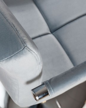 Стул барный DOBRIN KRUGER ARM, пудрово-голубой велюр (MJ9-74) в Качканаре - kachkanar.ok-mebel.com | фото 7