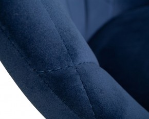 Стул барный DOBRIN LOGAN BLACK, синий велюр (MJ9-117) в Качканаре - kachkanar.ok-mebel.com | фото 10