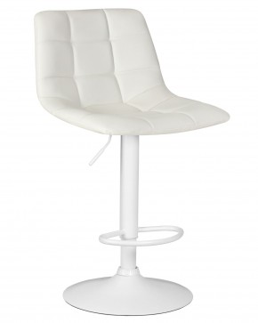 Стул барный DOBRIN TAILOR WHITE, белый PU в Качканаре - kachkanar.ok-mebel.com | фото