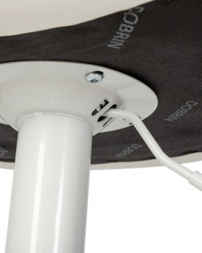 Стул барный DOBRIN TAILOR WHITE, белый PU в Качканаре - kachkanar.ok-mebel.com | фото 7