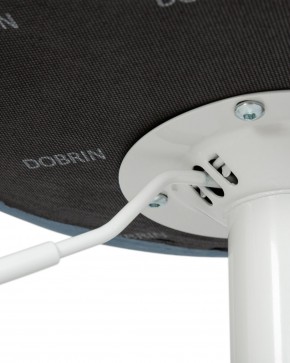 Стул барный DOBRIN TAILOR WHITE, пудрово-голубой велюр (MJ9-74) в Качканаре - kachkanar.ok-mebel.com | фото 7