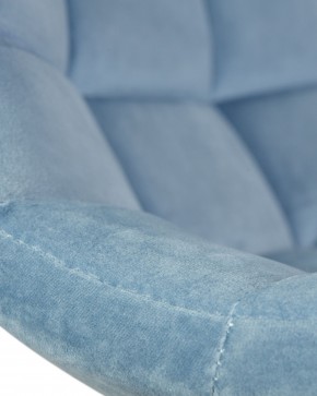 Стул барный DOBRIN TAILOR WHITE, пудрово-голубой велюр (MJ9-74) в Качканаре - kachkanar.ok-mebel.com | фото 8