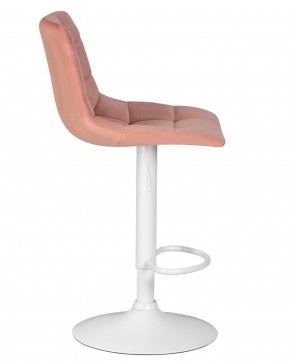 Стул барный DOBRIN TAILOR WHITE, пудрово-розовый велюр (MJ9-32) в Качканаре - kachkanar.ok-mebel.com | фото 3