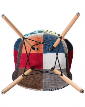 Стул обеденный DOBRIN DAW PATCHWORK, цвет сиденья мозаика в Качканаре - kachkanar.ok-mebel.com | фото 7