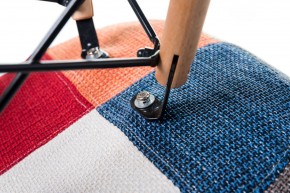 Стул обеденный DOBRIN DAW PATCHWORK, цвет сиденья мозаика в Качканаре - kachkanar.ok-mebel.com | фото 8