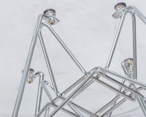 Стул обеденный DOBRIN DSR CASPER, ножки хром, цвет прозрачный в Качканаре - kachkanar.ok-mebel.com | фото 10