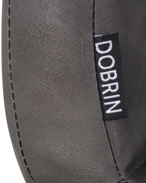 Стул обеденный DOBRIN MARK, черные ножки, серая антрацитовая винтажная экокожа (RU-08) в Качканаре - kachkanar.ok-mebel.com | фото 9