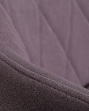 Стул обеденный DOBRIN ROBY, ЭМАЛЬ ЧЕРНЫЙ МУАР велюр Catania Lavender в Качканаре - kachkanar.ok-mebel.com | фото 10