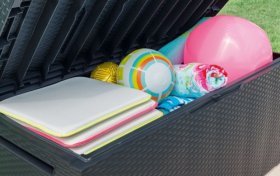 Сундук CAPRI STORAGE BOX 305 L антрацит в Качканаре - kachkanar.ok-mebel.com | фото 2