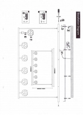 Светильник на штанге Imperiumloft RH Boule De Cristal Linear 40,1222 в Качканаре - kachkanar.ok-mebel.com | фото 11