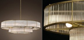 Светильник на штанге Imperiumloft RH Marais Round Chandelier 40,2668 в Качканаре - kachkanar.ok-mebel.com | фото 2