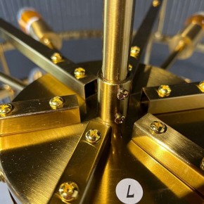 Светильник на штанге Imperiumloft RH Marais Round Chandelier 40,2668 в Качканаре - kachkanar.ok-mebel.com | фото 5