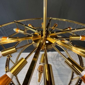 Светильник на штанге Imperiumloft RH Marais Round Chandelier 40,2668 в Качканаре - kachkanar.ok-mebel.com | фото 6