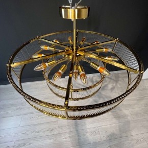 Светильник на штанге Imperiumloft RH Marais Round Chandelier 40,2668 в Качканаре - kachkanar.ok-mebel.com | фото 8