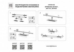 Светильник на штанге Lightstar DUE 267637 в Качканаре - kachkanar.ok-mebel.com | фото 4