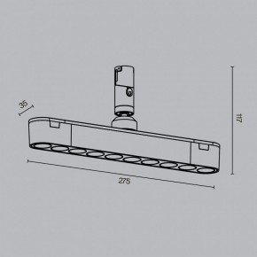 Светильник на штанге Maytoni Points Rot TR203-1-10W3K-S-B в Качканаре - kachkanar.ok-mebel.com | фото 8