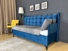 СВЕТЛАНА 3 Кровать линейная (Синий) в Качканаре - kachkanar.ok-mebel.com | фото 2