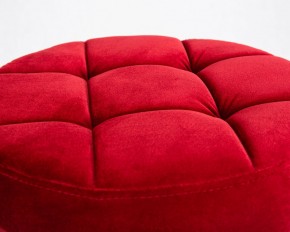 Табурет барный DOBRIN BRUNO BLACK, бордо велюр (MJ9-43) в Качканаре - kachkanar.ok-mebel.com | фото 2