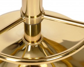 Табурет барный DOBRIN BRUNO GOLD, бежевый велюр (MJ9-10) в Качканаре - kachkanar.ok-mebel.com | фото 4