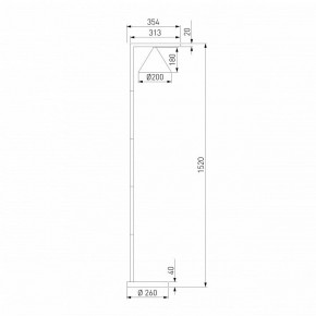 Торшер Elektrostandard Bevel a068473 в Качканаре - kachkanar.ok-mebel.com | фото 2