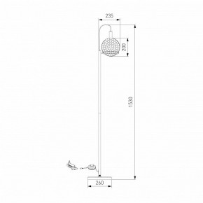 Торшер Eurosvet Gemini 80492/1 черный в Качканаре - kachkanar.ok-mebel.com | фото 4
