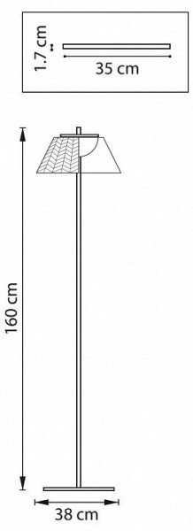 Торшер Lightstar Napoli 794710 в Качканаре - kachkanar.ok-mebel.com | фото 6