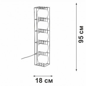 Торшер Vitaluce V3019 V3019-1/5P в Качканаре - kachkanar.ok-mebel.com | фото 4