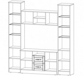 ВИКТОРИЯ Центральная секция в Качканаре - kachkanar.ok-mebel.com | фото 3