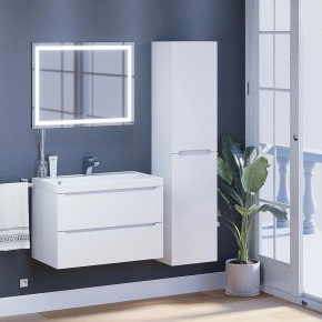 Тумба под раковину Uperwood Tanos 80 см, подвесная, белая матовая в Качканаре - kachkanar.ok-mebel.com | фото 11