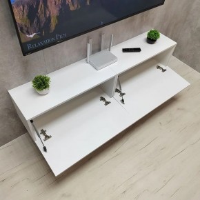 Тумба подвесная под ТВ LINES MTV1-MA 750 Белый матовый (Белый-M 10.1.2) в Качканаре - kachkanar.ok-mebel.com | фото 10