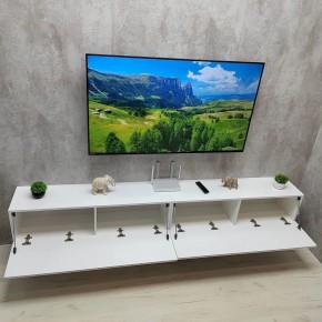 Тумба подвесная под ТВ LINES MTV4-MA 1150 Белый глянец (Белый-M 10.1.1) в Качканаре - kachkanar.ok-mebel.com | фото 12