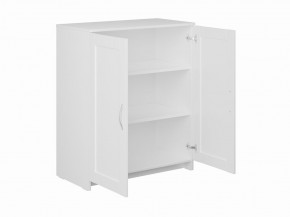 Тумба СИРИУС двухдверная, цвет белый в Качканаре - kachkanar.ok-mebel.com | фото 2