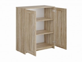 Тумба СИРИУС двухдверная, цвет Дуб Сонома в Качканаре - kachkanar.ok-mebel.com | фото 2