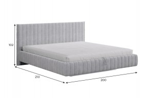 ТВИКС Кровать с ПМ 1800 в Качканаре - kachkanar.ok-mebel.com | фото 2