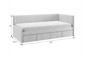 ТВИКС Кровать (тахта) с ящиками 900 в Качканаре - kachkanar.ok-mebel.com | фото 2