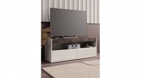 ВЕГАС Тумба ТВ (Дуб Крафт/Ателье темный​​​​​​​) в Качканаре - kachkanar.ok-mebel.com | фото