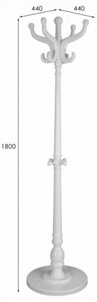 Вешалка-стойка В 1Н в Качканаре - kachkanar.ok-mebel.com | фото 7