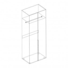ВИТА Шкаф 2-ств для одежды в Качканаре - kachkanar.ok-mebel.com | фото 2