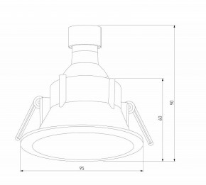 Встраиваемый светильник Elektrostandard Side 25059/01 в Качканаре - kachkanar.ok-mebel.com | фото 6