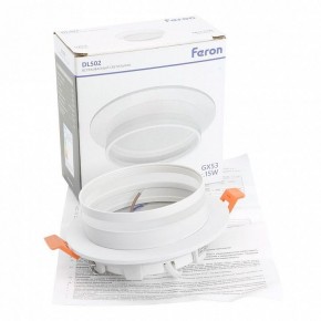 Встраиваемый светильник Feron DL502 51089 в Качканаре - kachkanar.ok-mebel.com | фото 9