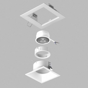 Встраиваемый светильник Lightstar Domino D51606WMOD в Качканаре - kachkanar.ok-mebel.com | фото 2