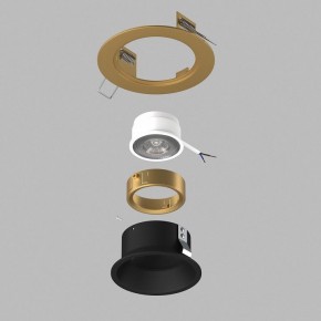 Встраиваемый светильник Lightstar Domino D61307GMOD в Качканаре - kachkanar.ok-mebel.com | фото 3