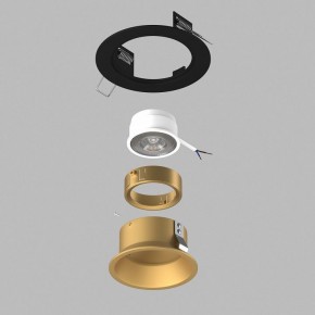 Встраиваемый светильник Lightstar Domino D61703GMOD в Качканаре - kachkanar.ok-mebel.com | фото 3